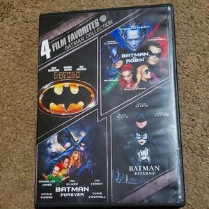 4 Film Favorites Batman Movies Batman Batman Forever Batman & Robin